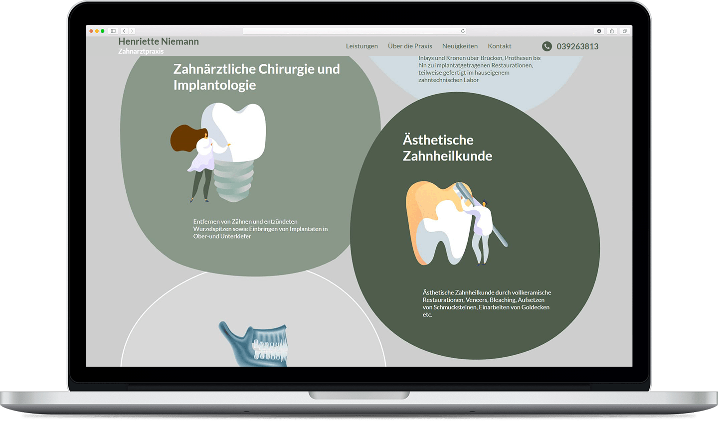 Zahnarztpraxis Niemann desktop
