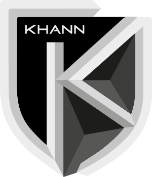 Emblem für die Felgen der Firma KHANN