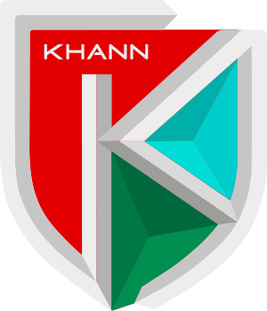 Emblem für die Felgen der Firma KHANN