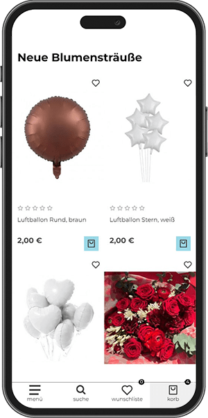 Tiana Flowers - Online-Shop für Blumen