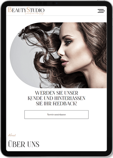 Beauty Studio von Katharina Schwarzkopf tablet